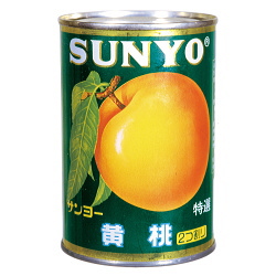 黄桃の缶詰